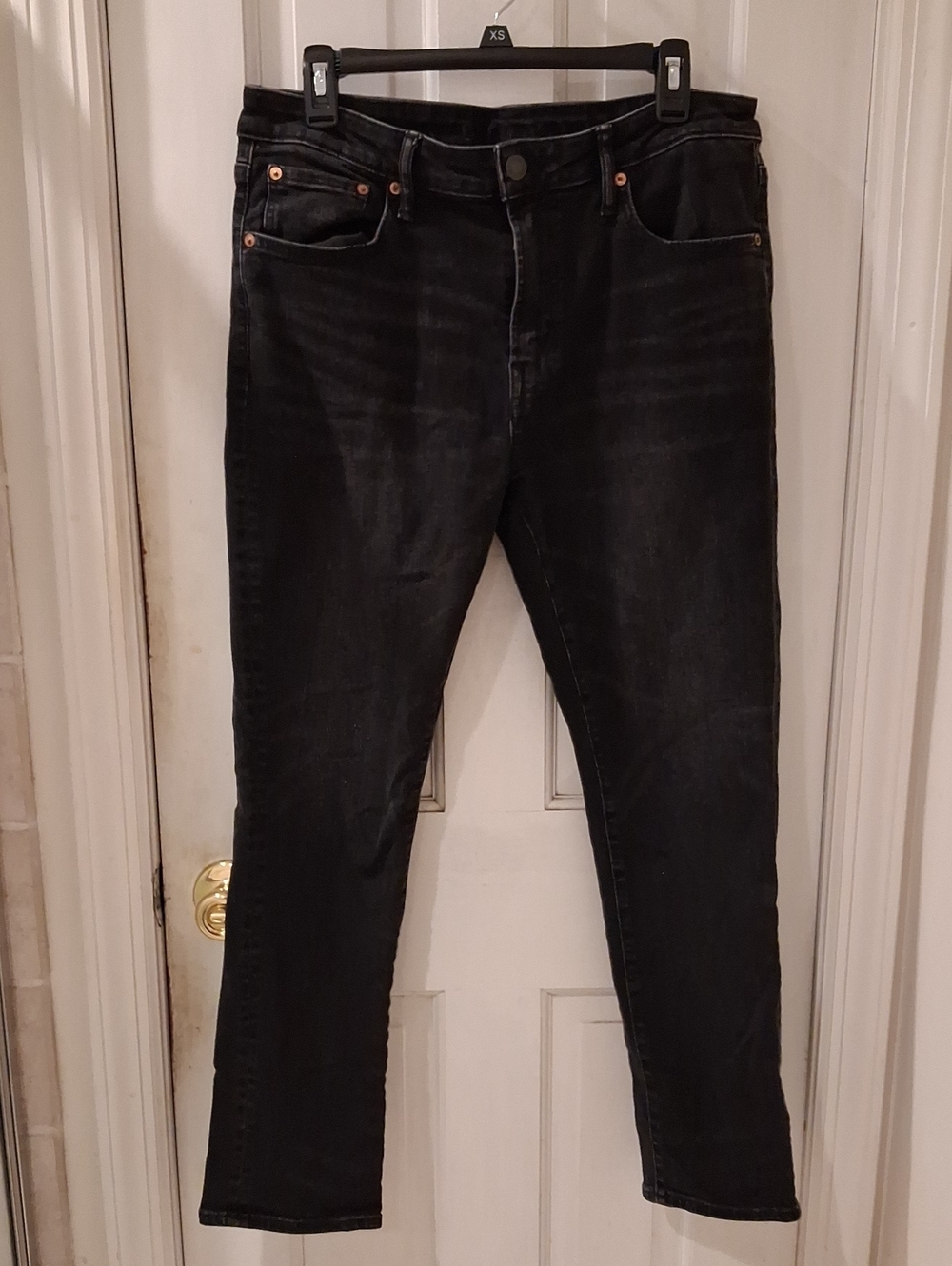 American Eagle Outfitters Black Slim-Straight Men's Jeans